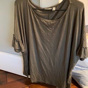 Halogen Green Casual Top